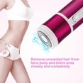 thumbnail image 4 of Qarigey Trimmer Electric Women Shaver 4 en 1 Multi-function Electric Hair Shaver Nariz Hair Trimmer Kit (Fuchsia) Salud Qarigey CE002538-00, 4 of 6