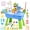 Blue811C, variant on Blue Water Table for Boys/ 2–7 Years,20 in/51 cm, Outdoor Sensory Toys , Gift for Kids Play Sink with Pump & Running Water, Fishing Game.