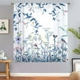 thumbnail image 6 of SPEKSEE 1Pc Floral Sheer Curtains for Living Room, Elegant Flower Spring Printed Window Curtain Chiffon Drapes for Bedroom, 6 of 10