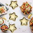 thumbnail image 7 of Yvsxxv Gold Star Disposable Paper Serving Tray Wedding Party 10Pcs, 7 of 7