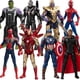 thumbnail image 2 of Figura de Thanos de Los Vengadores 4 de Marvel, muñeco de Iron Man, modelo de Spider-Man, Thor boy, juguete móvil fino, colección de regalos Fivean  unisex, 2 of 2