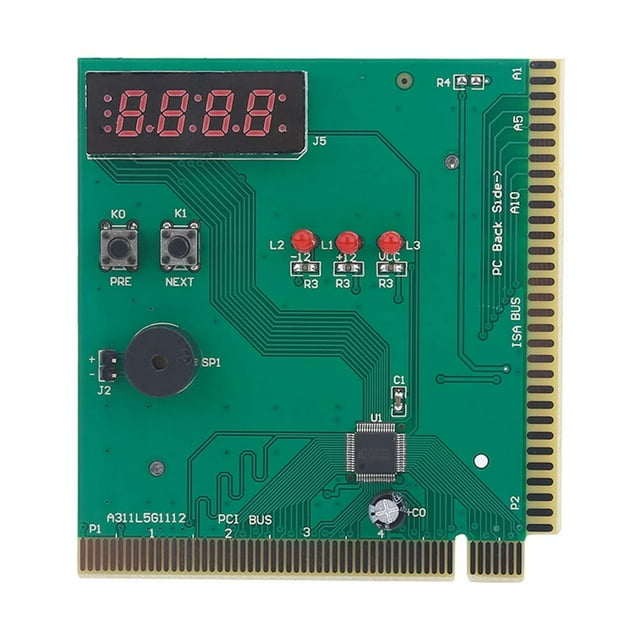 Tarjeta de Diagnóstico para Placa Base FOSA PCI ISA de 4 Dígitos