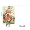 thumbnail image 3 of Less Than 5 Office&Craft&Stationery 2024 New Easter Theme Cute Retro Rabbit Postcard 12pcs Party Invitation, 3 of 9