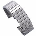thumbnail image 3 of Steel Watch Band Strap Bracelet 18.5CM/7.28" Length, 3 of 13