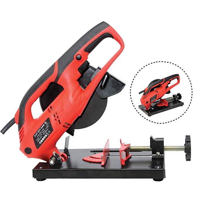 Toolman 6" Cutoff Saw Machine 6.5A 7/8" Shank Stable metal base