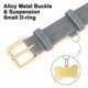 thumbnail image 3 of Soft Leather Padded Dog Collar with D-Ring Heavy Duty for Small Large Dogs S-XL, 3 of 5