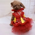 thumbnail image 6 of Eoperou Pet Tang Chinese Style Dress-up Skin-friendly Dogs Cats Tulle Princess Dress Pet Supplies, 6 of 8