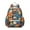 Colorful Floral Pattern, variant on Colorful Floral Pattern Backpack for School,Cute School Bag,Schoolbag with Adjustable Shoulder Straps & Padded Back,13.4"x11"x4.7"