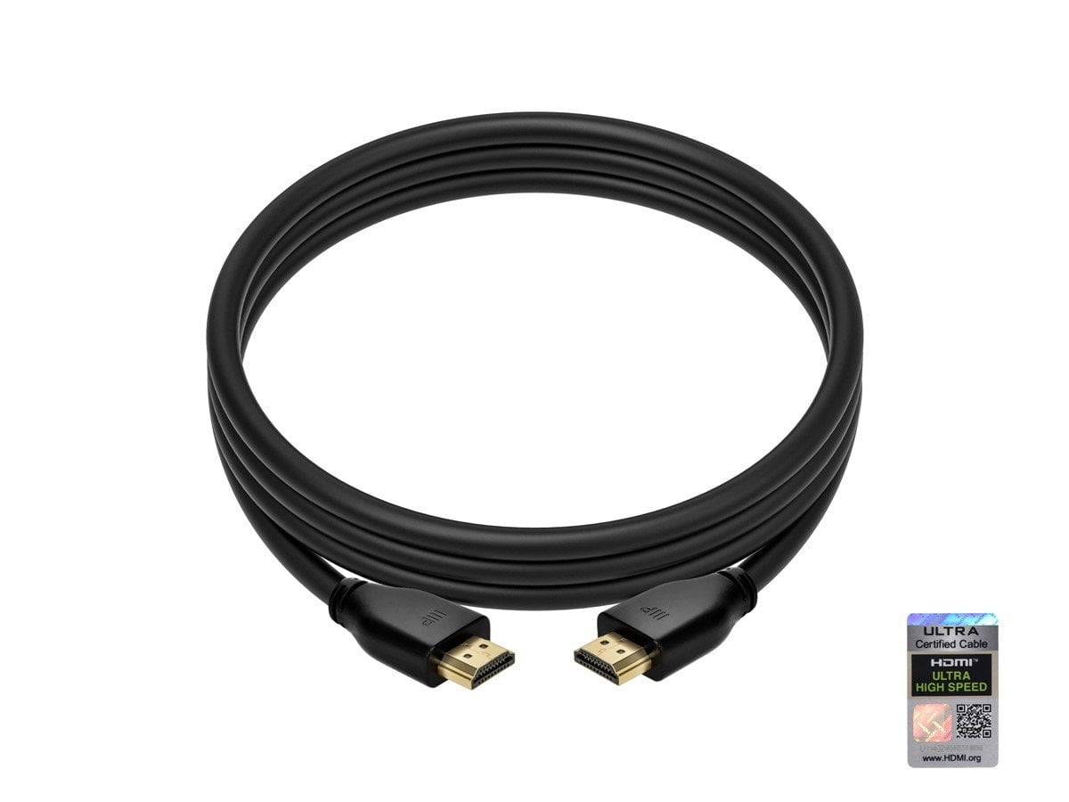 Monoprice 8K HDMI 2.1 Cable - 6 Feet - Black (5 Pack) Certified Ultra High Speed, 8k@60Hz, 48Gbps, Compatible With Sony PS5 / PS5 Digital Edition / Xbox Series X & Series S and More