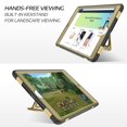 thumbnail image 3 of Funda para tablet YINLAI para iPad 10.2" 9.ª, 8.ª y 7.ª generación, color dorado, 3 of 8