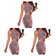 thumbnail image 4 of Conjunto de chaleco Qarigey para mujer traje de Top corto verano, 4 of 6