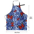 thumbnail image 2 of Kdxio Abstract Colorful Butterflies Apron with Pockets Adjustable Kitchen Aprons for Men Women Waterproof Aprons for Cooking,Drawing,Crafting, Baking Household Cleaning, 2 of 8
