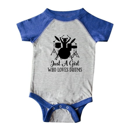 

Inktastic Drummer Music Gift for Girls Gift Baby Girl Bodysuit