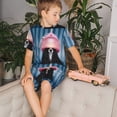 thumbnail image 4 of Balery Dog in Hairdresser Conjunto de Pijama Infantil de Manga Corta con Estampado – Ropa de Dormir de Algodón Suave-Small, 4 of 6