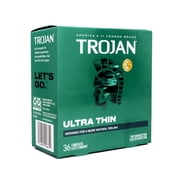 Trojan Sensitivity Ultra Thin Condom Box of 36