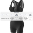 thumbnail image 2 of Wome's Seamless Workout Sets 2 Piece Sports Bras with Zipper and Shorts Gym Clothes Work Out Top Athletic Matching, 2 of 2
