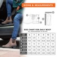 thumbnail image 4 of Comfy Moda Women's Chelsea Boots | Waterproof | Leather | Frabic Lined - Daily, 4 of 6