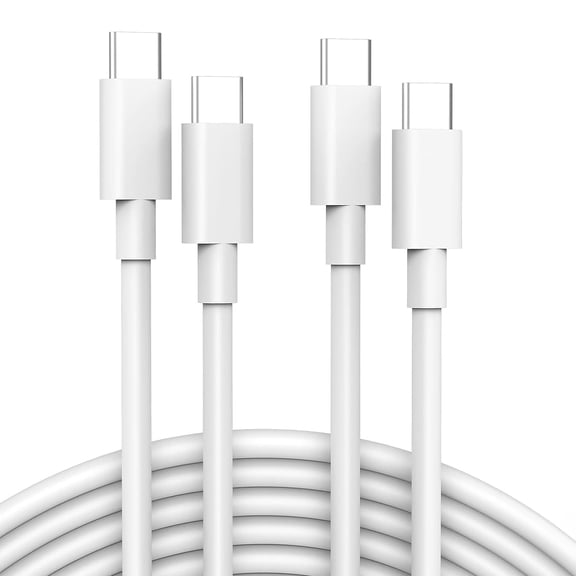 USB C to USB C Cable (2-Pack, 6.6ft) for Galaxy S25/S24, Type C Fast Charging Cord [SEA2B09G]