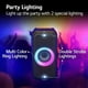 LG XBOOM XL5 200W 2.1ch Multi-Couleur Éclairage Système Audio – image 4 sur 5