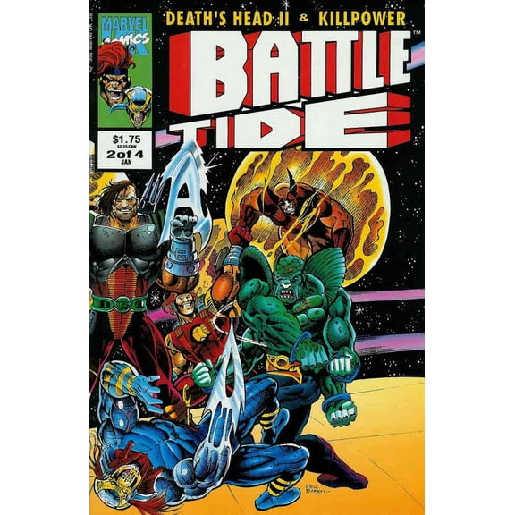 Battletide #2 VF ; Marvel UK Comic Book