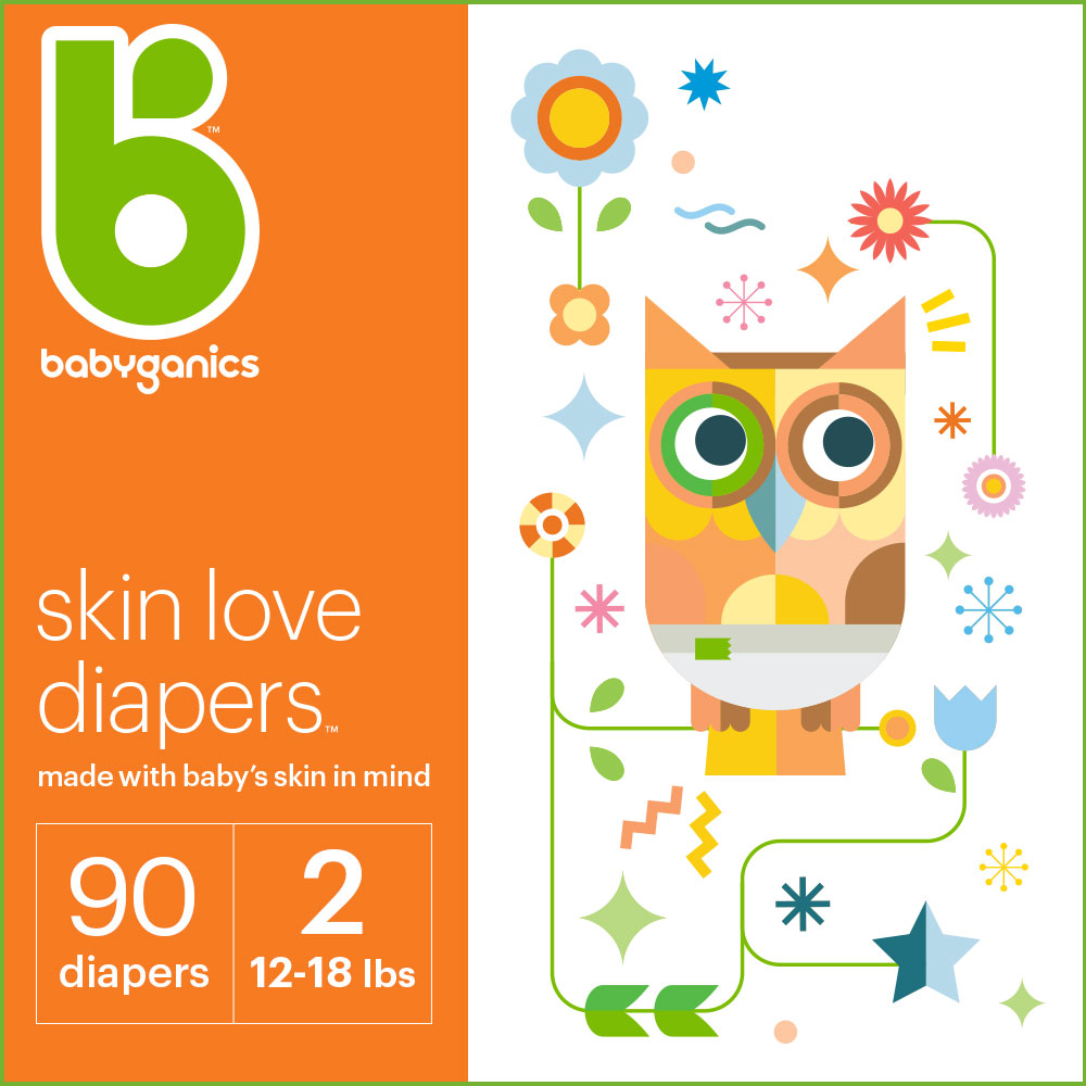 babyganics diapers size 2