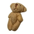 thumbnail image 3 of Mini Oso de Peluche Hugo Marrón Claro Juguete de Relleno, 3 of 10