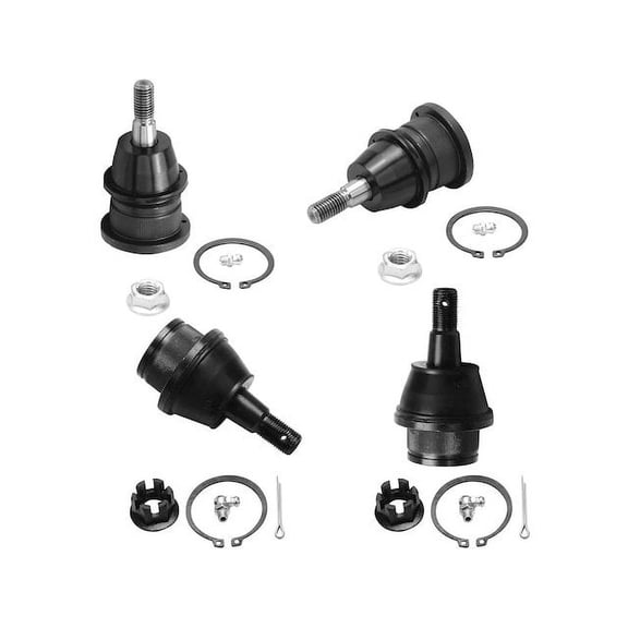 Front Ball Joint Set - Compatible with 2002 - 2006 Chevy Avalanche 1500 2003 2004 2005