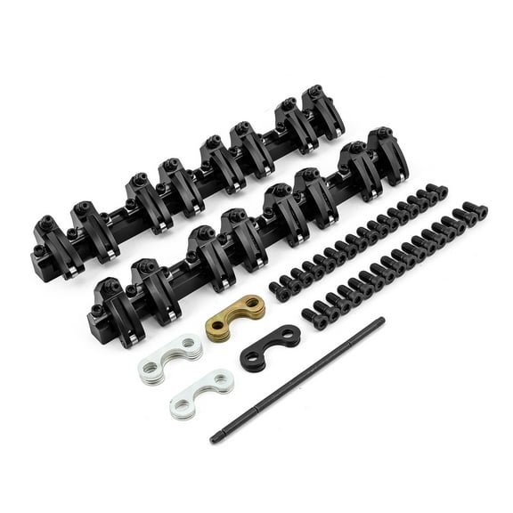 Speedmaster 1-261-017 Compatible with Chevy SBC 350 Shaft 1.5 Ratio DNA Aluminum Roller Rocker Arms Set