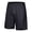 1Pack:Black, variant on TANBOM Men's Nylon Mesh Five Pants Casual Comfortable Breathable Yellow M