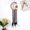 thumbnail image 4 of Wosthever Atrapasueños, artesanía decorativa, colgantes para puerta, accesorios de fiesta, colgante para habitación, adorno de pared, Decoración del hogar Negro-morado, 4 of 6