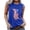 Blue, variant on breaise Womens Independence Day Tank Tops Summer Patriotic USA Flag Graphic Tshirts Cotton Sleeveless T-shirts Cami Lightweight Scoop Neck Tanks Womens Tank Tops under $10