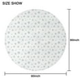 thumbnail image 6 of Christmas Round Tablecloth 60x60in(153x153cm) – Waterproof Polyester Table Cover with Full Print Design, Wrinkle Resistant & Washable for Kitchen Dining Party Decor, 6 of 6