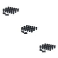 thumbnail image 1 of Transemion Convenient To Clothespins Clothes Non-slip Pants Hangers Clips For Fashionable black 3Set, 1 of 6