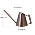 thumbnail image 2 of Watering Can for Garden and Home Stainless Steel Long Mouth Kettle with Retro Bronze Gold Finish for Efficient Care and Watering Convenience, 2 of 3