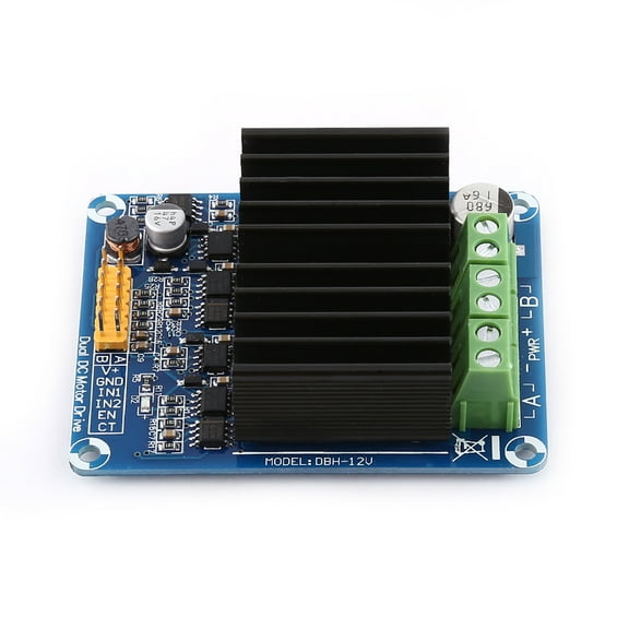 1pc DC5-12V 0A-30A Dual channel H bridge Motor Driver Board Module
