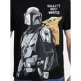 thumbnail image 4 of The Mandalorian Men's and Big Men's Mando and Grogu Graphic Tee with Short Sleeves, Sizes S-3XL, 4 of 5
