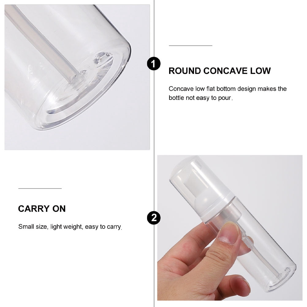 BESTYASH Travel Essentials 12pcs Leakproof Foaming Soap Pump Bottles Empty Containers for Home Use