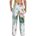 thumbnail image 3 of Goofa Turtle and Sea Life Printed Soft Pajama Pants for Men, Wide Leg Comfy Casual Lounge Yoga Pants-Small, 3 of 9