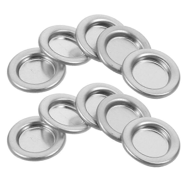 30pcs Metal Cone Incense Tray Aluminum Alloy Incense Holder Small Cone Incense Plate Incense Stick Burner