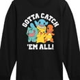 thumbnail image 3 of Pokémon - Gotta Catch Em All Starters - Youth Long Sleeve Graphic T- Shirt, 3 of 5