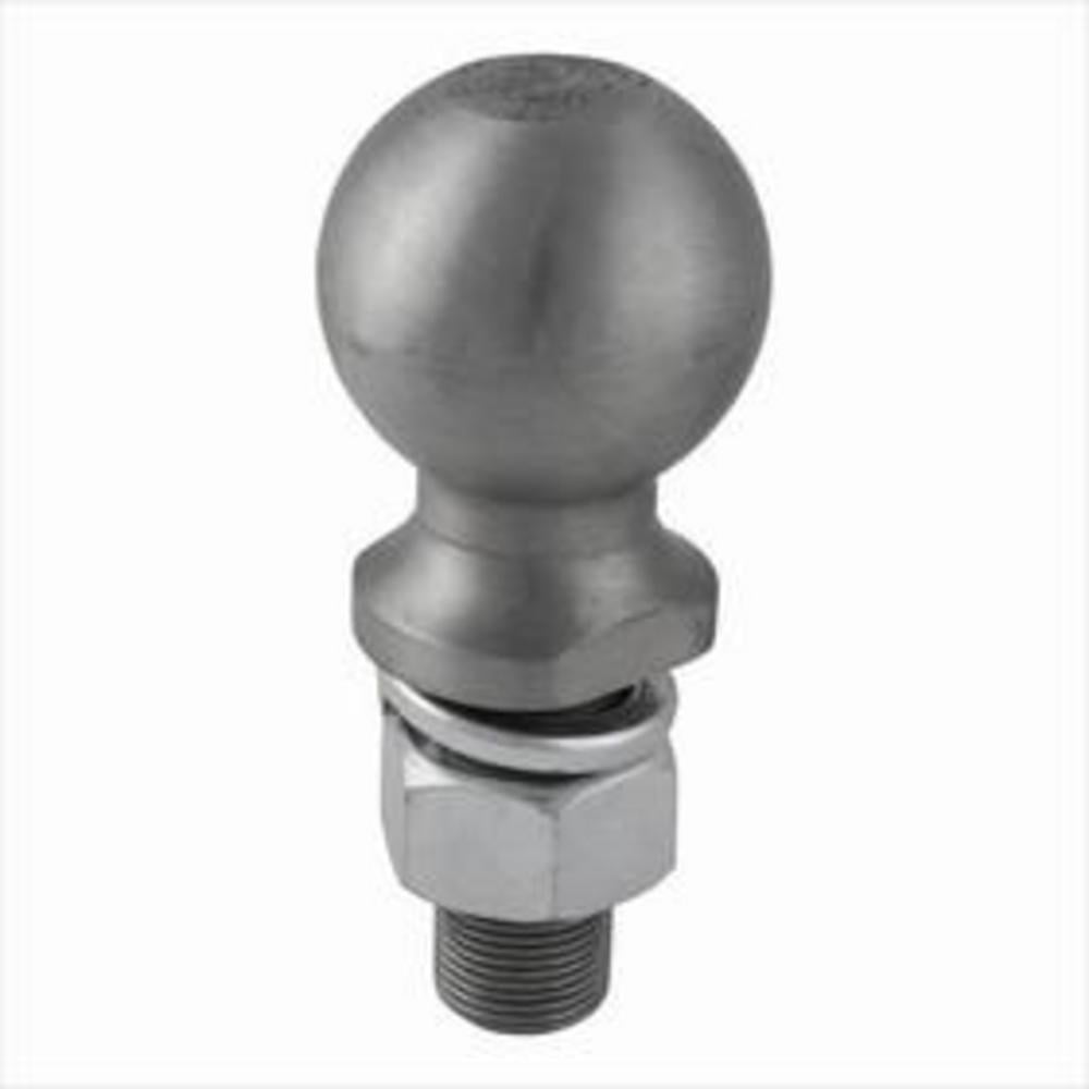 2-5/16-Inch Diameter Tow Ball with 1-Inch x 2-1/4-Inch Shank CURT 40042 Raw Steel Trailer Hitch Ball 12,000 lbs. 