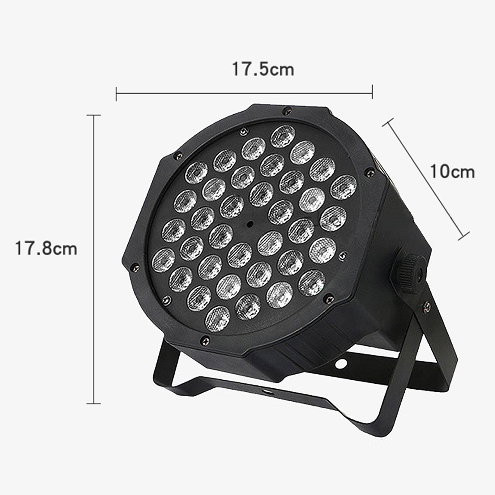 stage lighting Stage Aoresac 36 LED Stage Lights 7 Modes 36W Remote Control Sound Activated Auto Play Uplights Par Lights for Wedding Birthday Christmas Holiday Music Show Dance Party Stage