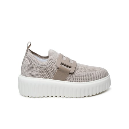 

Hogan Woman Beige Fabric Sneakers