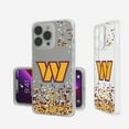 thumbnail image 6 of Washington Commanders iPhone Clear Case with Confetti Design, 6 of 7