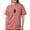 Crimson Red, variant on - Psi Upsilon Owl T Shirt - Womens Comfort Colors® Shirt