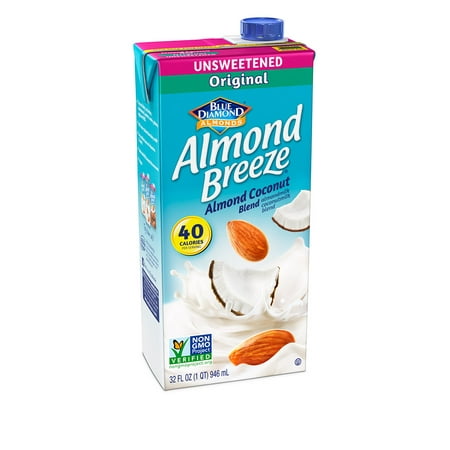 Almond Breeze Almond Milk Coconut Blend, Unsweetened Original, 32 fl