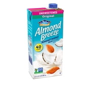 (6 pack) (6 pack) Almond Breeze Almond Milk Coconut Blend, Unsweetened Original, 32 fl oz