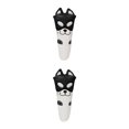 thumbnail image 1 of Eigraketly Golf Putter Headcover Dog Pattern Club Cover Head Non-Slip Protector Negro 2Conjunto, 1 of 1