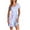 Purple Tie Dye, variant on Ekouaer Nightgowns for Women Short Sleeve Sleepshirt V Neck Short Nightshirt Pullover Soft Ruffled Sleepwear