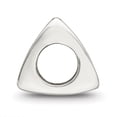 thumbnail image 2 of Reflection Beads QRS1429C Sterling Silver Letter C Triangle Block Bead, 2 of 4